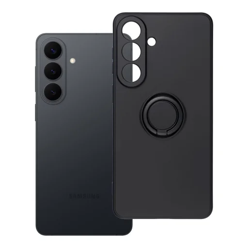 Samsung Galaxy S26 Plus silikónový obal s krúžkom čierny - 9