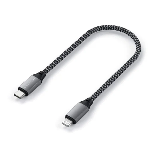 0,25 m USB-C - Lightning kábel Satechi ST-TCL10M vesmírne sivá - 2