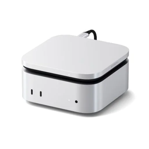 Satechi USB4 Tenký NVMe SSD strieborný puzdrový adaptér - 1