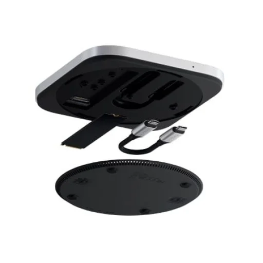 Satechi USB4 Tenký NVMe SSD strieborný puzdrový adaptér - 2