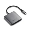 SATECHI adaptér HUB 4v1 Typ C ST-H4CPDM vesmírne sivá thumbnail