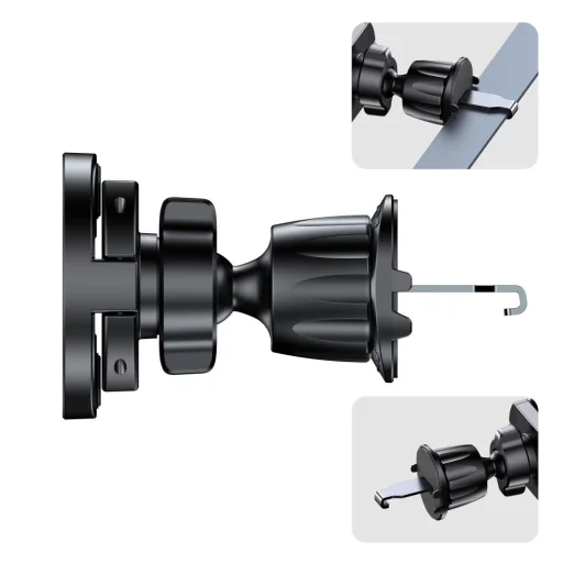 Tech-Protect N62 2 v 1 Univerzálny a Magnetický Magsafe držiak do auta na palubnú dosku a do vetracej mriežky Čierny - 5