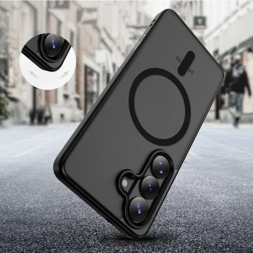 Samsung Galaxy S26 Tech-protect Magmat Magsafe tok Fekete matt - 7