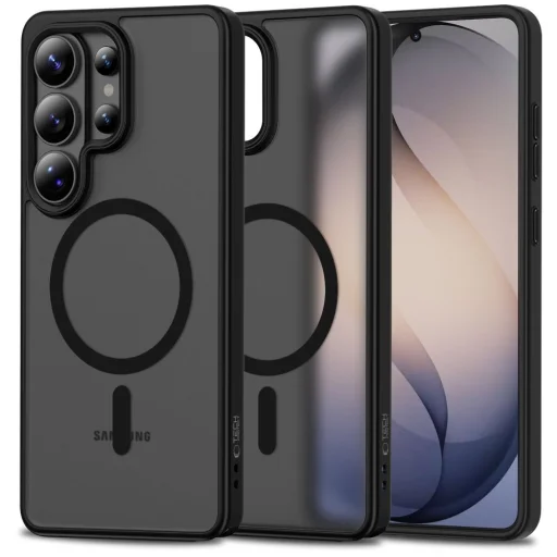 Samsung Galaxy S26 Ultra Tech-protect Magmat Magsafe puzdro, Matte Black / matná čierna - 1