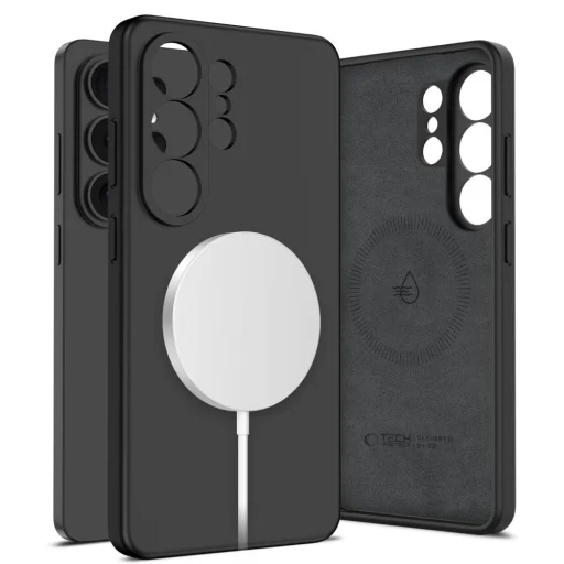 Samsung Galaxy S26 Ultra Tech-protect Silicone Magsafe fekete tok - 1