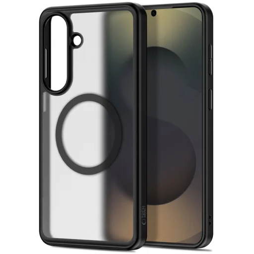 Samsung Galaxy S26 Tech-Protect Magpeak Magsafe puzdro, Čierna Matná - 2