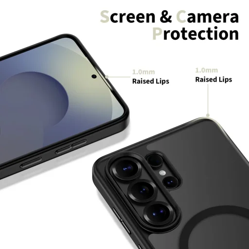 Samsung Galaxy S26 Ultra Tech-protect Magpeak Magsafe puzdro Matný čierny - 4