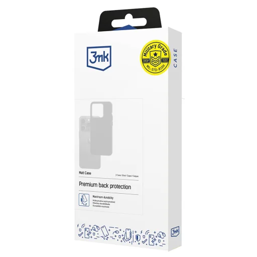 Xiaomi Redmi Note 15 Pro 5G Čierne 3mk Matné puzdro - 6