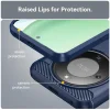 Honor Magic8 Lite TPU puzdro s textúrou uhlíkových vlákien (Modré) thumbnail