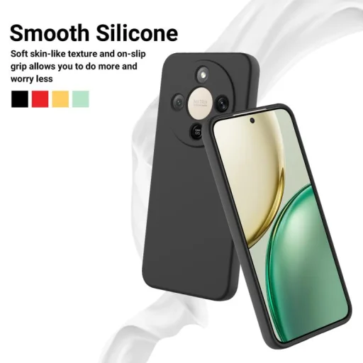 Honor Magic8 Lite Silikónový obal (Čierny) - 3