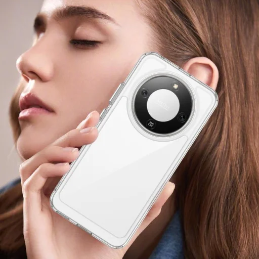 Honor Magic8 Lite Akrylový hybridný TPU kryt na telefón z farebnej série (Priehľadný) - 7