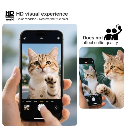 Honor Magic8 Lite celoplošne lepené tvrdené sklo s inštalačným rámikom - 4