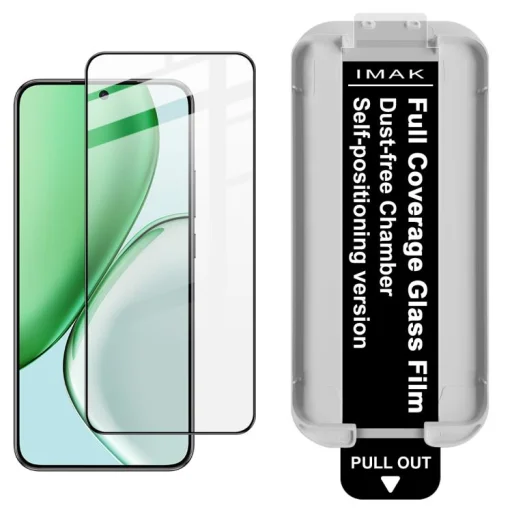 Honor Magic8 Lite celoplošne lepené tvrdené sklo s inštalačným rámikom - 1