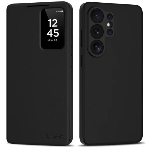 Samsung Galaxy S26 Ultra Tech-protect Smart Wallet tok Matte Black - 1