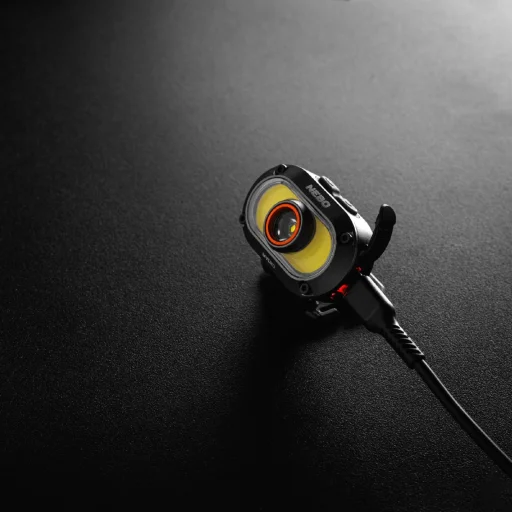 NEBO NEB-HLP-0024-H MYCRO 550 čelovka, 550 lúmenov, 7 režimov svietenia, vodotesná a nárazuvzdorná (IPX4), akumulátorové napájanie - 3