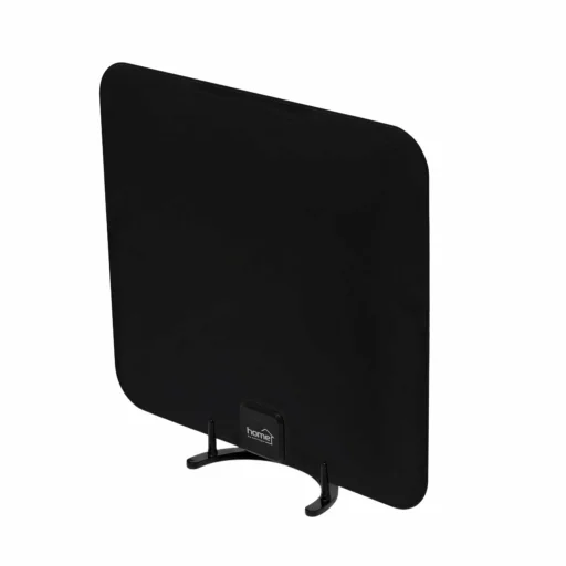 HOME FZ 54T izbová anténa so zosilňovačom, extra tenká, extra ľahká, so sieťovým adaptérom, s dlhým anténnym káblom - 1