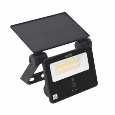 HOME FLP1101SOLAR solárny LED reflektor, 28 ks SMD LED, 1100 lúmenov, 3 farebné teploty, pohybový senzor, diaľkový ovládač, IP65