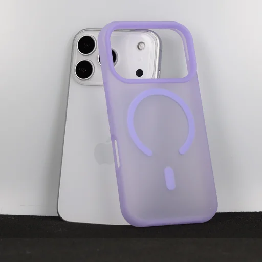 Tel Protect Mist Matte Magsafe puzdro pre iPhone 15 Pro bledofialové - 5