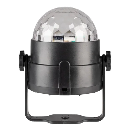 SAL DL80R projektorová párty lampa, RGB LED, priemer 80 mm, statický alebo otáčavý svetelný efekt, až na 100 m2 - 3