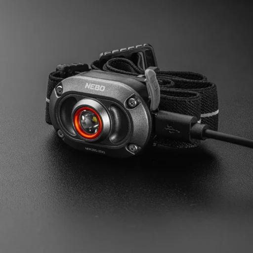 NEBO NEB-HLP-1010-G MYCRO 250 súprava čeloviek, 2 ks / súprava, 250 lúmenov, vodeodolná, akumulátorové napájanie - 4