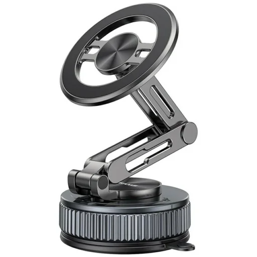 Univerzálny magnetický držiak na telefón USAMS ZJ087 do auta, domov, do kancelárie čierny - 1