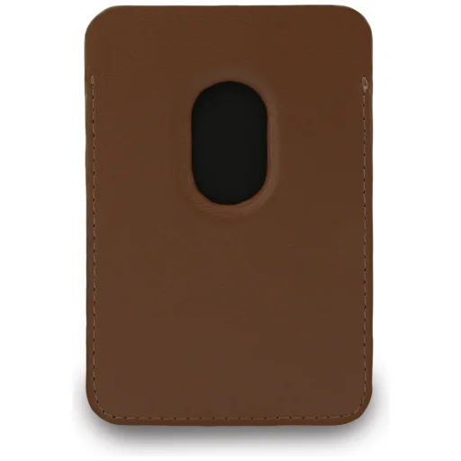 Guess trojuholníková MagSafe peňaženka + ručný remienok hnedá - 5