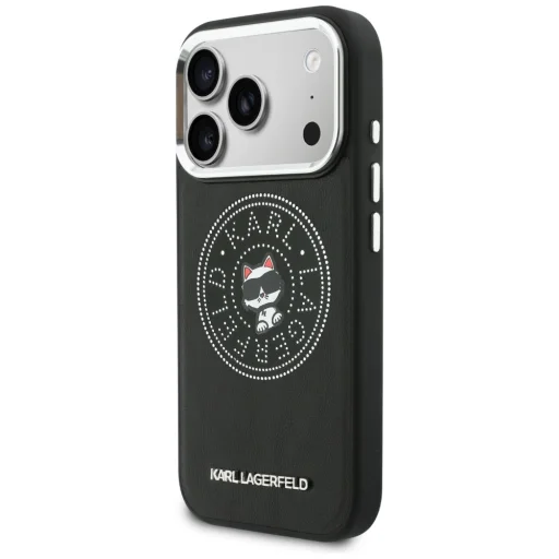 iPhone 17 Pro Karl Lagerfeld Pont & Choupette Skica MagSafe čierne puzdro - 2