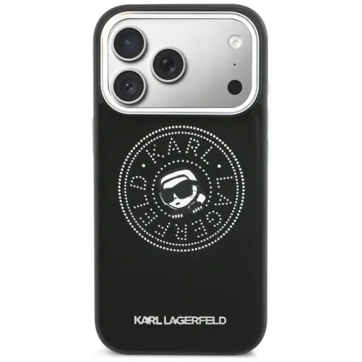 iPhone 17 Pro Karl Lagerfeld Point & Karl Sketch MagSafe puzdro čierne - 3