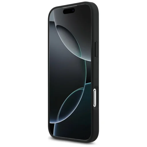 iPhone 17 Pro Max Lacoste Petit Pique lakované logované MagSafe čierne puzdro - 5