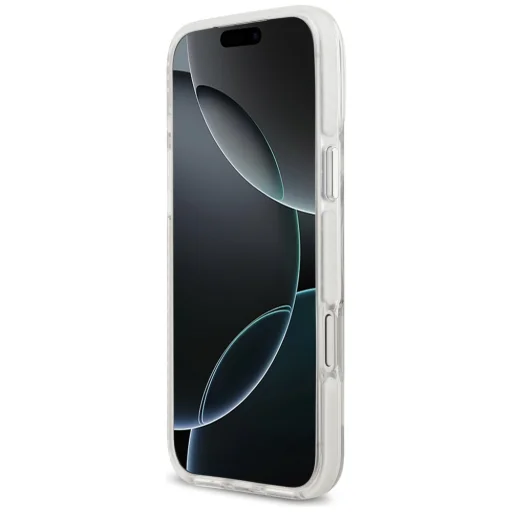 iPhone 17 Pro Max Lacoste Nárazuvzdorné Priehľadné Matné MagSafe puzdro Biele - 5