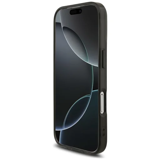 iPhone 17 AMG Dupla Réteg Átlátszó Rhombusz Fekete-Piros tok - 5