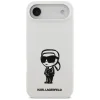 iPhone 17 Air Karl Lagerfeld Silikónový Karl Sketch & Logo MagSafe biely obal thumbnail