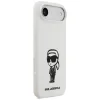 iPhone 17 Air Karl Lagerfeld Silikónový Karl Sketch & Logo MagSafe biely obal thumbnail