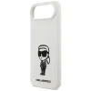 iPhone 17 Air Karl Lagerfeld Silikónový Karl Sketch & Logo MagSafe biely obal thumbnail