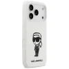 iPhone 17 Pro Karl Lagerfeld Silikónové Karl Sketch & Logo MagSafe puzdro biele thumbnail