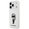 iPhone 17 Pro Karl Lagerfeld Silikónové Karl Sketch & Logo MagSafe puzdro biele thumbnail