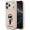 iPhone 17 Pro Max Karl Lagerfeld Szilikon Karl Sketch & Logo MagSafe tok rózsaszín thumbnail
