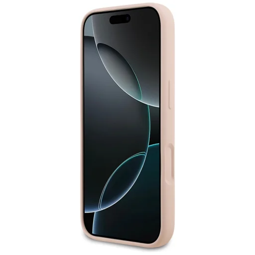 iPhone 17 Pro Max Karl Lagerfeld Szilikon Karl Sketch & Logo MagSafe tok rózsaszín - 5