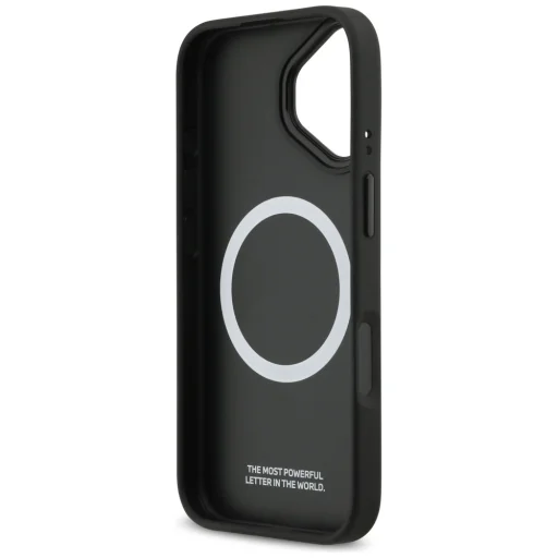 iPhone 17 BMW M perforované pruhované puzdro MagSafe s logom, sivé - 7
