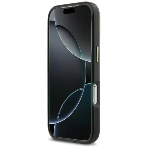 iPhone 17 Pro Lacoste nárazuvzdorné priehľadné matné puzdro MagSafe so zlatým logom vo farbe: sinopel - 5