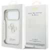 iPhone 17 Pro Max Guess IML 4G Script Metal biele puzdro thumbnail