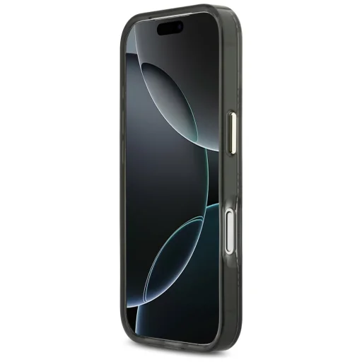 Puzdro Guess IML Peony Dot MagSafe pre iPhone 17 Pro, čierne - 5