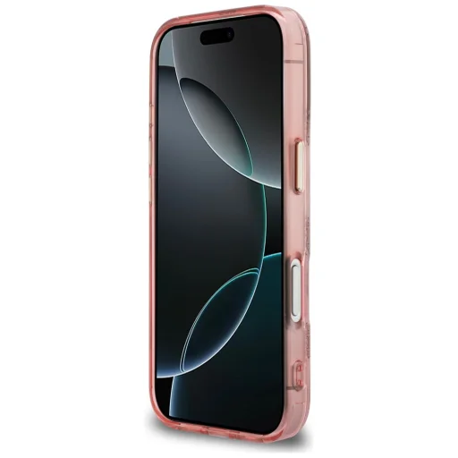 iPhone 17 Pro Guess IML Peony Dot MagSafe puzdro ružové - 5