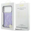 iPhone 17 Pro Max Guess IML Shell Script kovové MagSafe puzdro fialové thumbnail