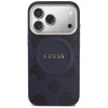 iPhone 17 Pro Max Guess Peony Hot Stamp MagSafe puzdro modré, thumbnail