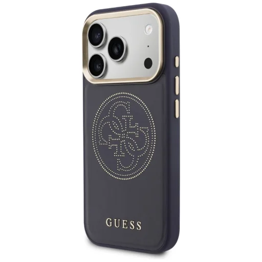 iPhone 17 Pro Max Guess Perforované 4G MagSafe puzdro modré - 2