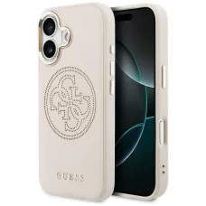 iPhone 17 Guess Perforované 4G MagSafe puzdro ružové