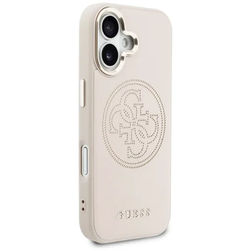 iPhone 17 Guess Perforované 4G MagSafe puzdro ružové - 4