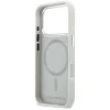 iPhone 17 Pro Max Karl Lagerfeld Croco KL Script Logo strieborné MagSafe puzdro thumbnail