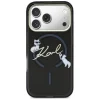 iPhone 17 Pro Max Karl Lagerfeld IML Choupettes Karl Script Logo MagSafe obal čierny thumbnail